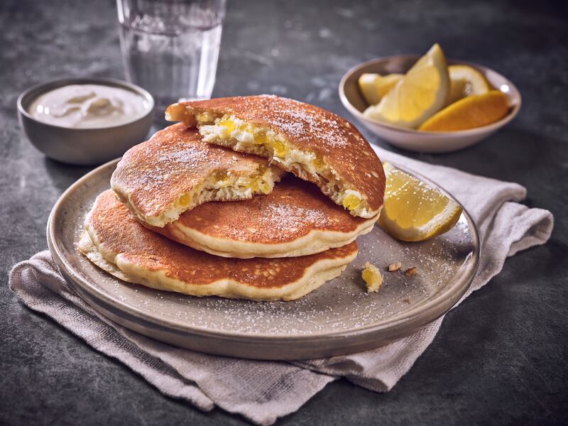 English pancakes are best enjoyed drenched in lemon juice. Photo: M&S Food