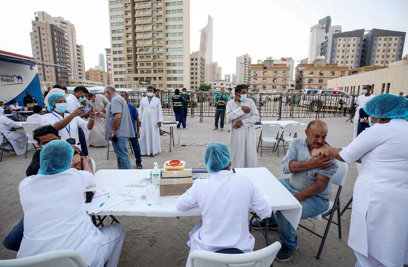 Kuwait is urging all its unvaccinated citizens to get inoculated.