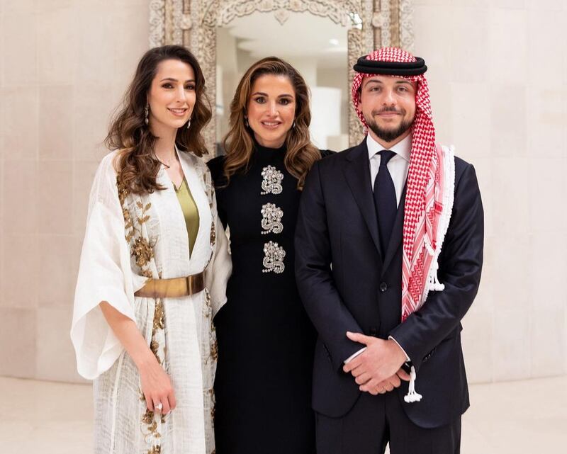 Al Saif, Queen Rania and Prince Hussein