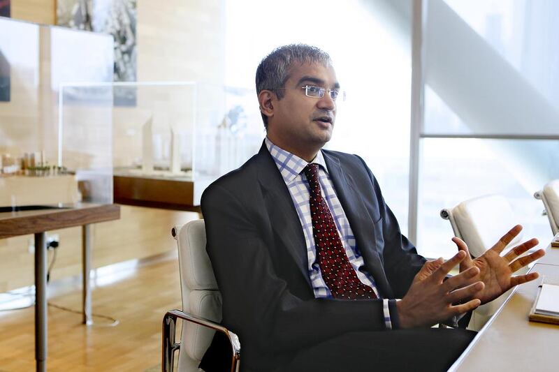 Chirag Shah is the head of strategy and business development at the Dubai International Financial Centre. Sarah Dea / The National