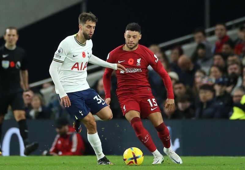 Alex Oxlade-Chamberlain - N/A. The 29-year-old was given a short cameo in stoppage time when Salah was withdrawn. He will be grateful for any playing time.   EPA