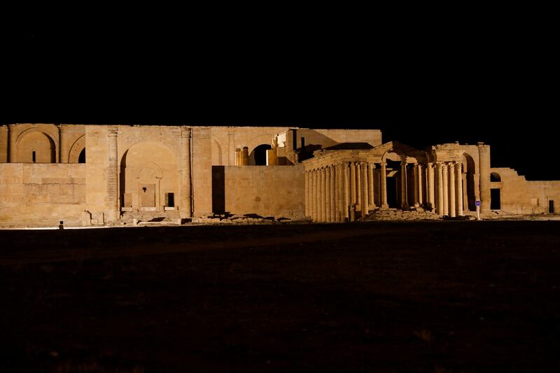 Hatra's Unesco-listed ruins are among the most impressive archaeological sites in Iraq. Reuters
