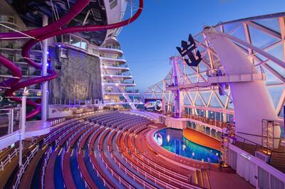 The AquaTheatre on 'Wonder of the Seas' will debut new show inTENse featuring the venue’s first all-female cast. 