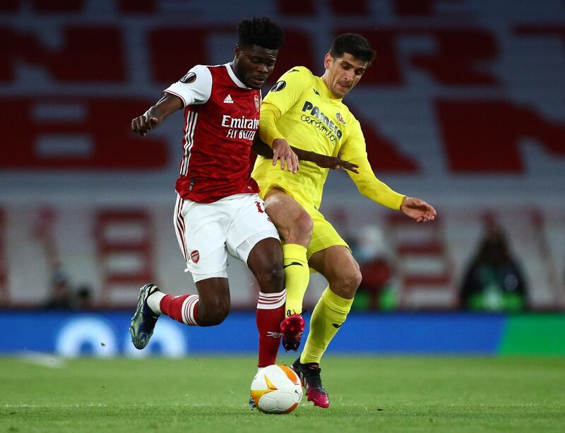 Thomas Partey 5 - A sloppy foul on the edge of the box gave Villarreal a free kick in a dangerous area which began a difficult night for the Ghanaian who was isolated in midfield. Though Mikel Arteta can be forgiven for a more attacking line up with Arsenal requiring to win to advance. Reuters