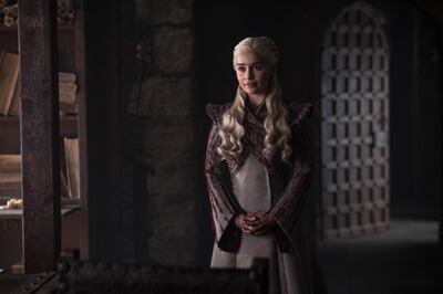 Emilia Clarke as Daenerys Targaryen. Photo: HBO 