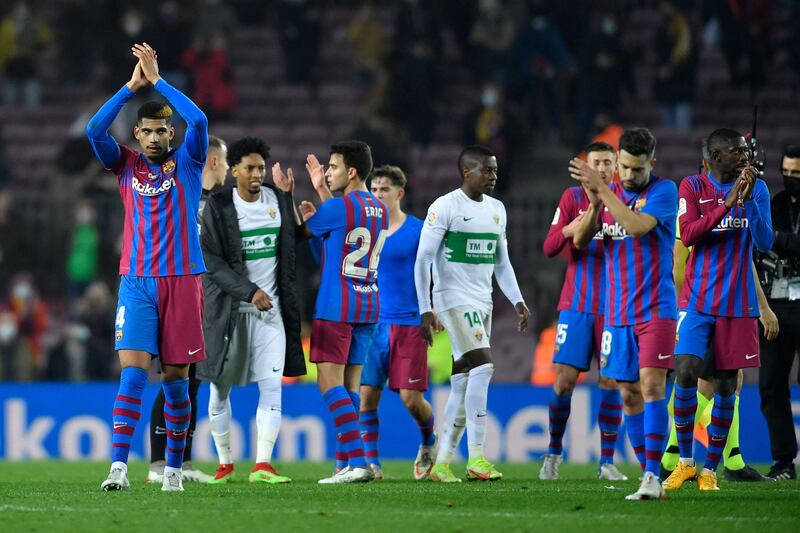 Alejandro Balde N/A On for Abde after 88. Another youngster in Xavi’s side, the promising left back played the final few minutes of an important win. AFP