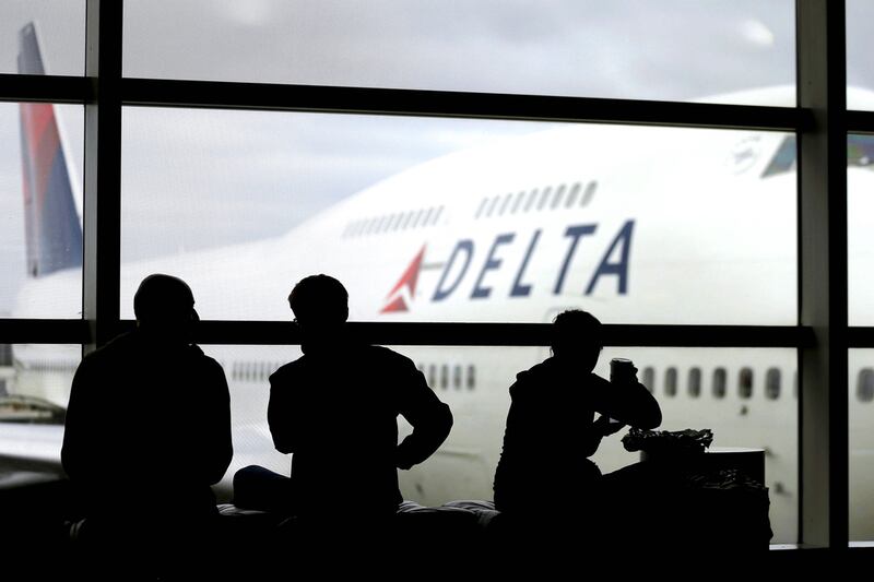 Delta and the other big US carriers United and American Airlines have been urging their government to restrict the expansion of Gulf rivals. Charlie Riedel / AP Photo