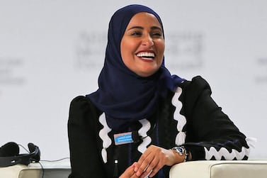 Ohood Al Roumi is the UAE's first minister of state for happiness. Kamran Jebreili / AP Photo