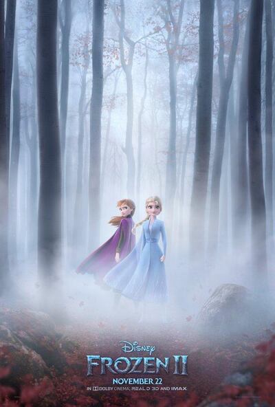 'Frozen II' seems to have a much more autumnal feel than its predecessor. Courtesy Disney 