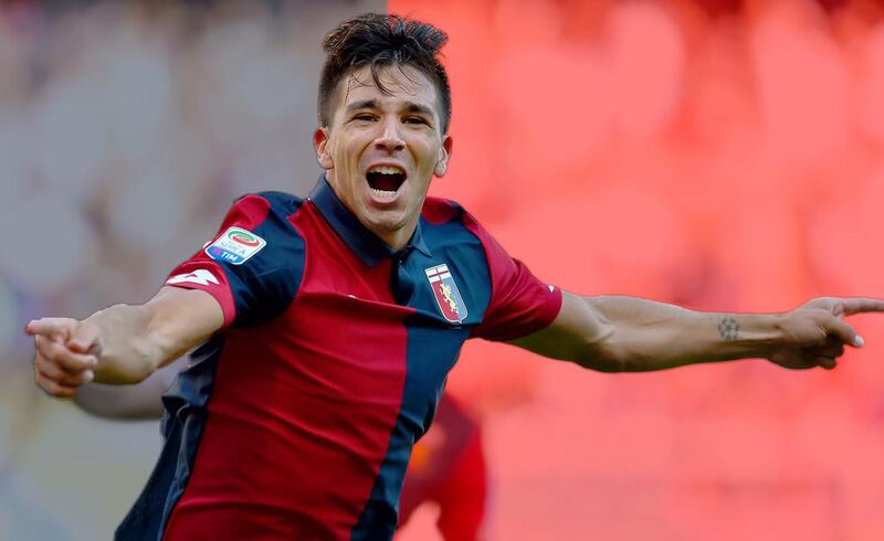 Giovanni Simeone and Genoa are 11th in Serie A with a game in hand on most clubs in the division, on eight points. Simone Arveda / EPA