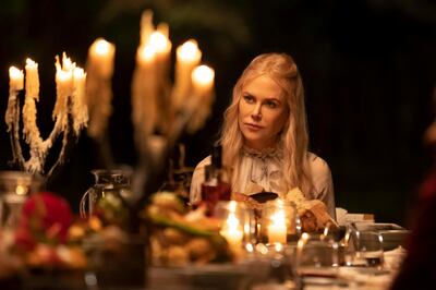 Nicole Kidman in a scene from the series 'Nine Perfect Strangers'. Photo: Hulu via AP