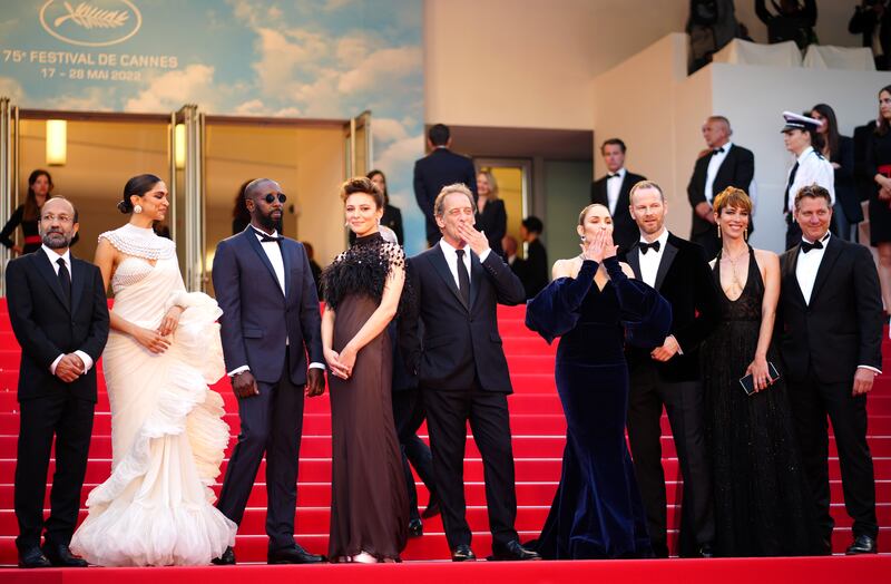 Jury of the 75th Cannes Film Festival. EPA