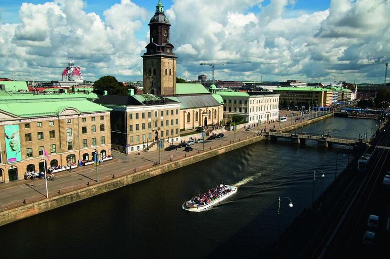 The canals in Gothenburg nod to the fact that the Dutch were instrumental in helping to build the city, which was founded in 1621. Courtesy of Kjell Holmner