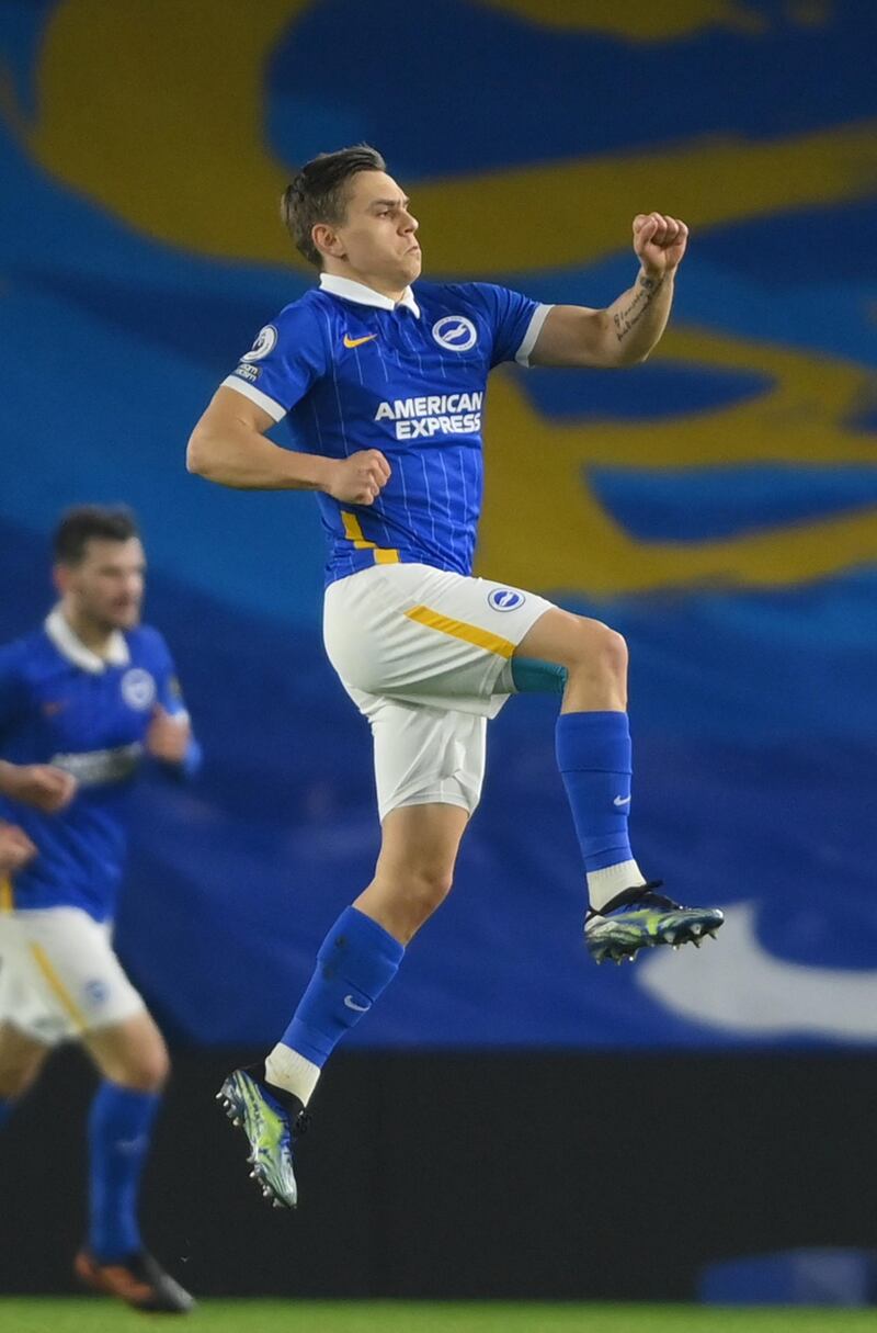 Leandro Trossard - 8: Belgian can drop his shoulder and beat a man so easily. Was often given too much time and space by Newcastle. No surprise when he put Brighton in front with brilliant run and curling finish just before half-time. Reuters