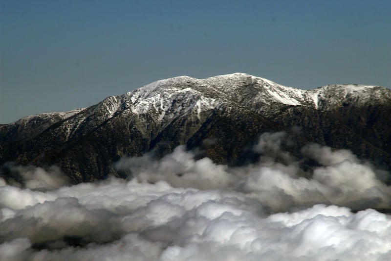 A snow-capped Mount Baldy. Photo: Doc Searles