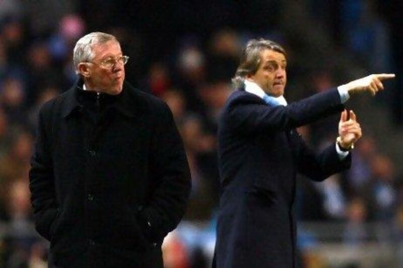 Sir Alex Ferguson and Roberto Mancini have traded too many words.