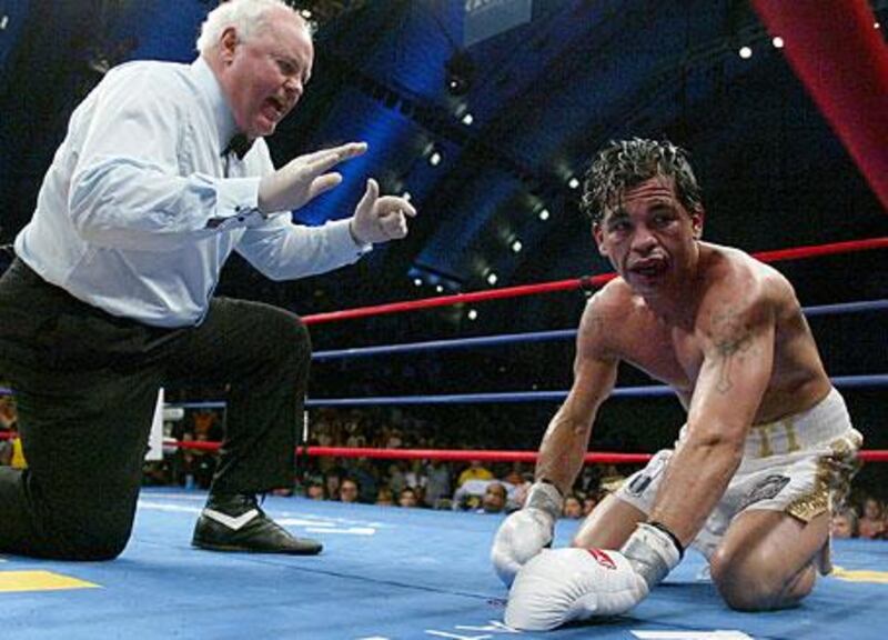 Having retired in 2006, Arturo Gatti attempted a comeback in 2007, only to suffer a seventh-round knock-out at the hands of Alfonso Gomez, prompting a second retirement.