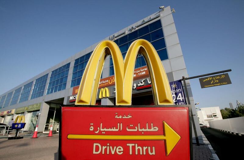 Emirates Fast Food, the Middle Eastern franchisee of McDonald’s, is set to open 11 new stores across the country. Jeffrey E Biteng / The National