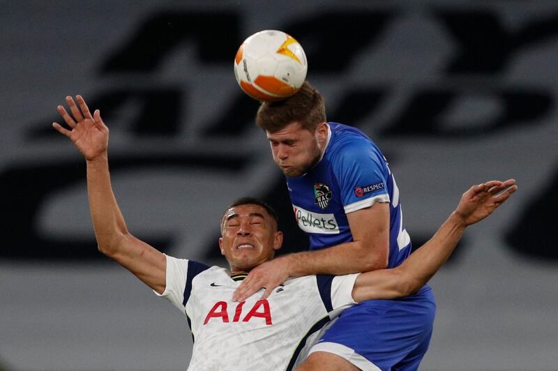 Dominik Baumgartner, 4 - Halted Lamela in the first half with a good interception. Booked in the 61st minute for going straight through the back of Vinicius and he was withdrawn four minutes later. AFP