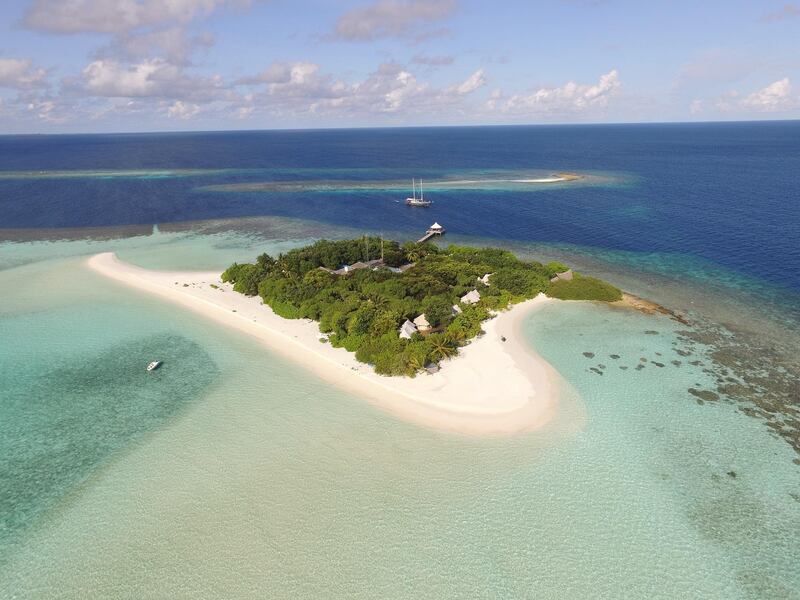 Ethere Madivaru Private Island owned by Adam Abdul Gafoor, the chairman of Finolhu Investment. The site will be the home of Emaar Group's latest Address Madivaru Maldives Resort + Spa. Courtesy Emaar Group