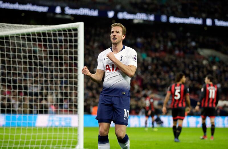 Tottenham Hotspur 3 Wolverhampton Wanderers 1. Saturday, 7pm. Tottenham are flying and the exciting thing for Mauricio Pochettino is always his leading players - Harry Kane, pictured, Son Heung-min, Christian Eriksen and Dele Alli - are all on good form here. Tottenham can keep the pressure on Liverpool at the top here with a 16th win of the season. AP Photo