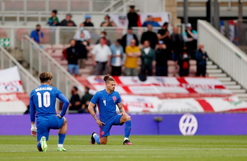 Kalvin Phillips - 6: Wild strike way off target in first 10 minutes but quickly settled into his usual solid performance in front of the back four, keeping things simple with the ball and the midfield ticking over. Reuters