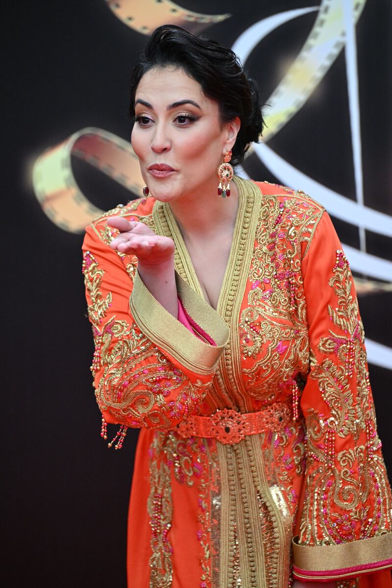 Actress Fatima Ezzahra El Jaouhari. EPA