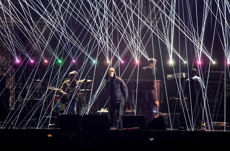 Liam Gallagher performs. Getty Images