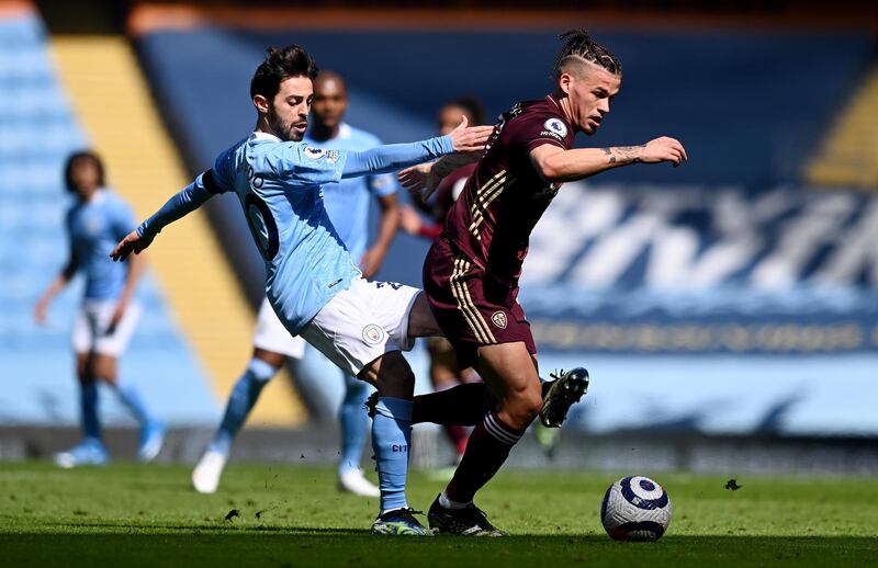 Kalvin Phillips - 8. Was all over the place looking to break up City’s play and often managed to do it. Also had some good moments of his own on the ball. Reuters