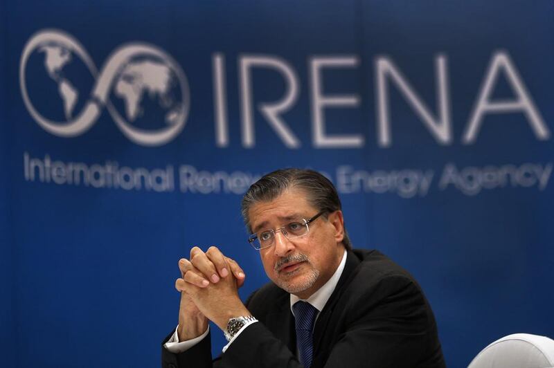Ahead of its anniversary, Dr Adnan Amin, Irena’s secretary general, reflected on its growing impact and work to address challenges such as the lack of financing for renewable energy projects. Delores Johnson / The National 