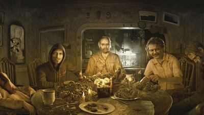 In Resident Evil 7, gamers are trapped in a house by an evil family with supernatural powers. Photo: Capcom
