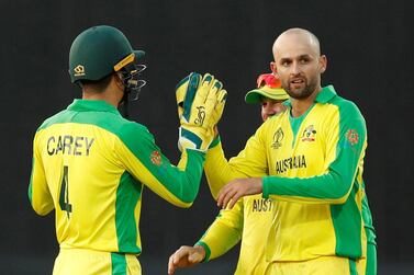 Nathan Lyon will be part of Australia's bowling attack against England in the Cricket World Cup semi-final. Reuters