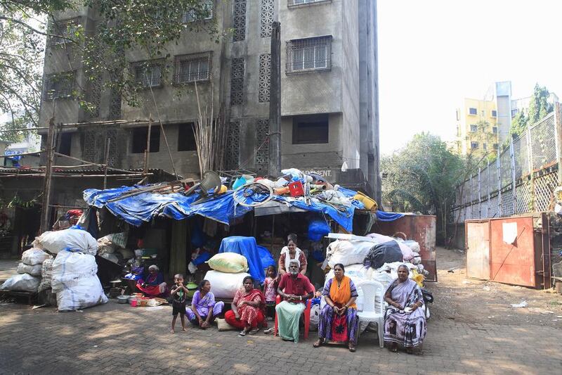 More than half of Mumbai’s population live in slums, according to the World Bank. The makeshift homes – often just assembled from tin and plastic – do not have toilets and running water and the areas do not have proper drainage and sewage systems. Subhash Sharma for The National