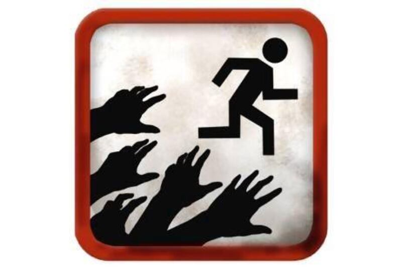 The Zombies run! app.