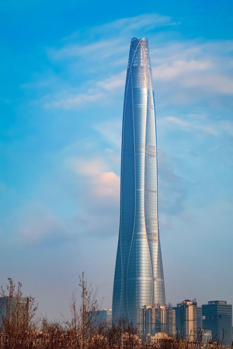 2C94J34 Tianjin, China - Jan 15 2020: Tianjin CTF Finance Center, constructed in 2013 and finished in 2019. The tower is the 2nd tallest in Tianjin after Goldin Finance 117. Alamy