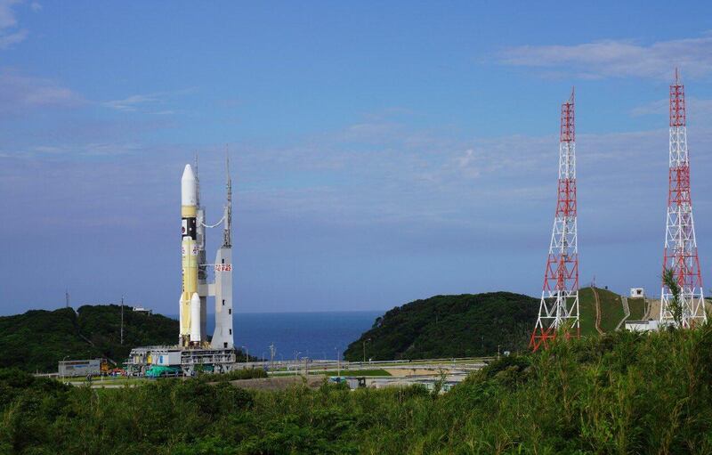 The weather was clear over Tanegashima Island in southern Japan on Sunday after weeks of rain and cloudy conditions. Courtesy: Dubai Media Office