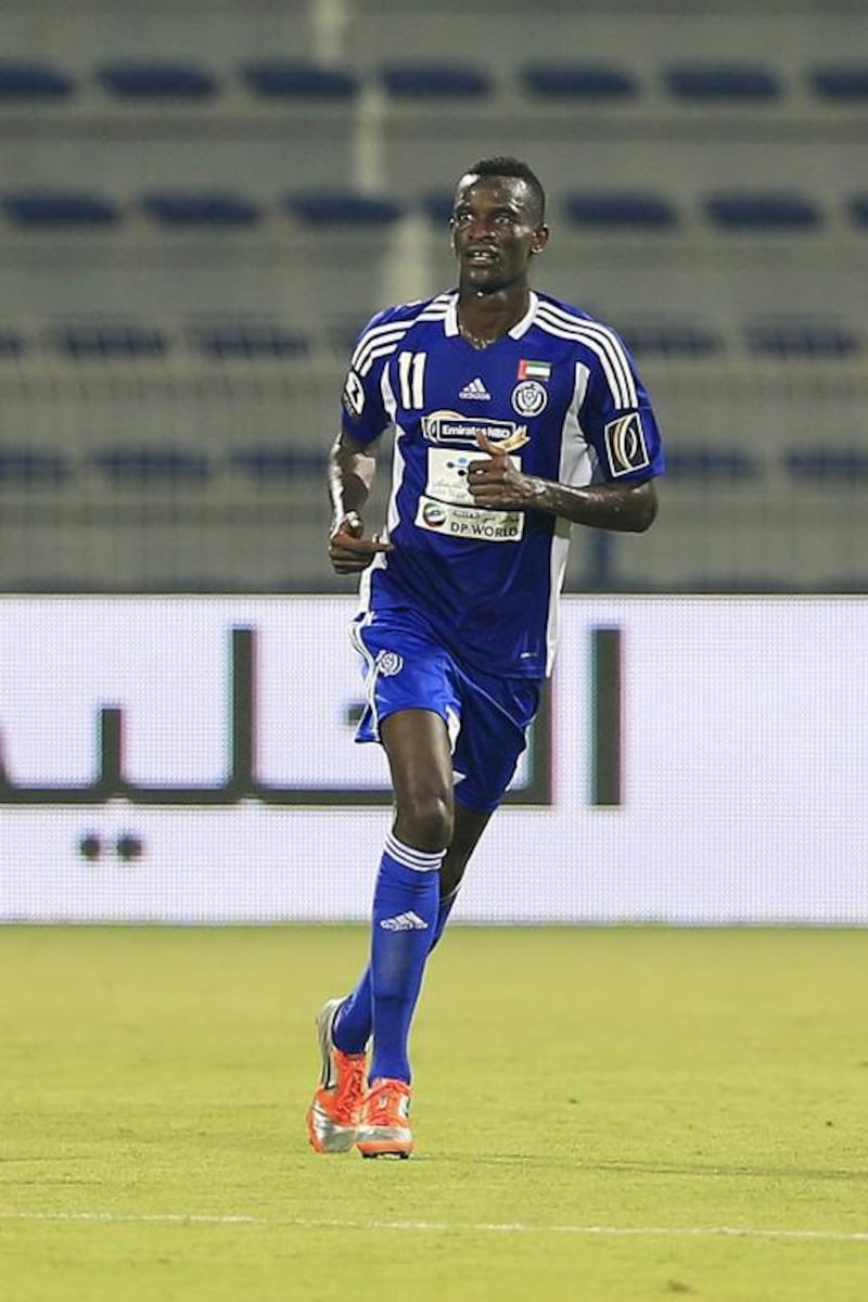  Ibrahima Toure has not reported to Al Nasr's pre-season camp and the club say they have no idea as to his whereabouts. Sarah Dea / The National