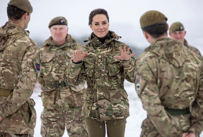 The princess heard about the work members of the battalion have undertaken recently, including meeting guardsmen who have been deployed on security work in Africa. PA
