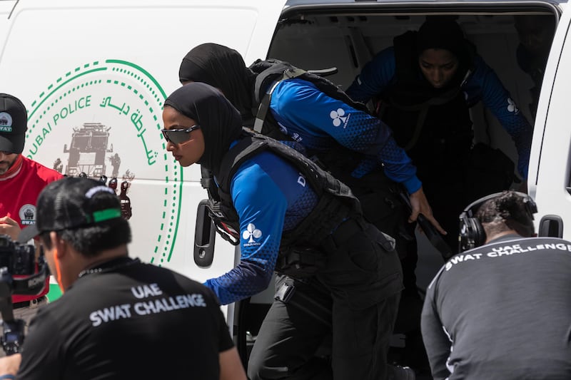 Dubai Police's all-women team are put to the test
