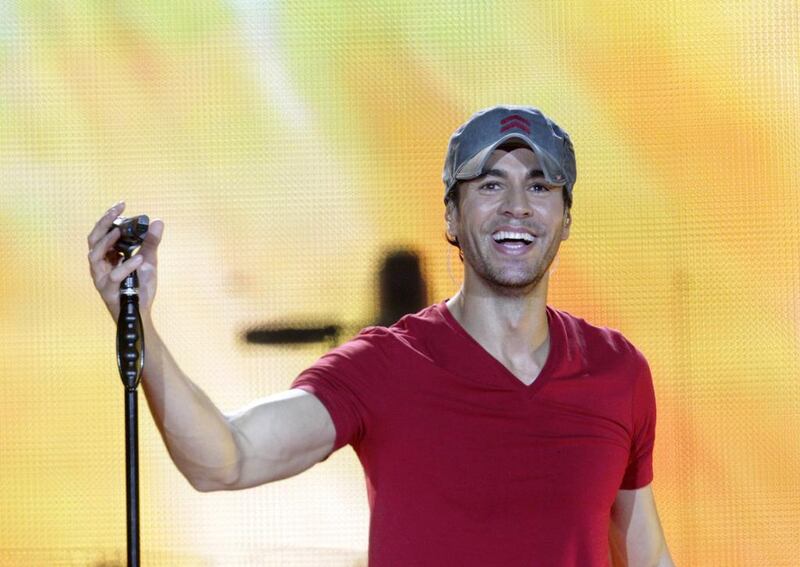 Enrique Iglesias shows are crowd pleasing affairs. Ints Kalnins / Reuters