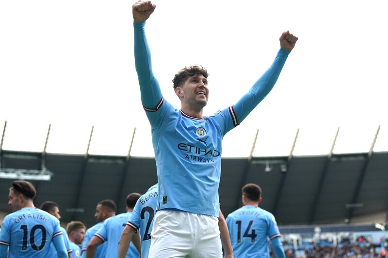 CB: John Stones (Manchester City). Having the season of his life in a new defender-midfielder hybrid role, and his fine form was rewarded with the opening goal in the comfortable 3-1 win over Leicester.  PA