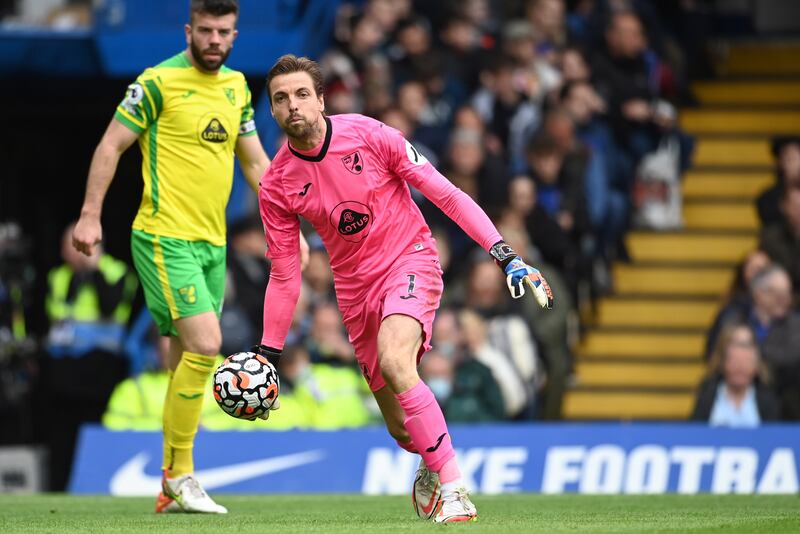 NORWICH CITY PLAYER RATINGS: Tim Krul – 6. If there was one player who didn’t deserve to be on the end of a battering, it was the Norwich keeper. Little fault with any of the goals and produced two superb saves, shortly before saving Mount’s penalty – only for it to be retaken. A tough afternoon for what is shaping up to be a tough season for Norwich. Reuters