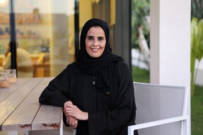 Asma Hilal Lootah, founder of the Hundred Wellness Centre in Dubai. Pawan Singh / The National