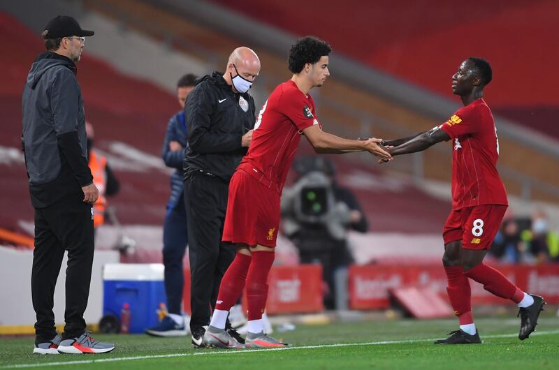 Curtis Jones (on for Keita, 66') - 7: Covered plenty of ground and a fifth appearance of the season means he qualifies for a Premier League winner's medal. Reuters
