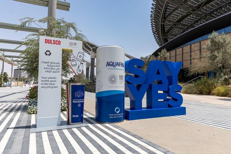 DUBAI, 23 May 2021. Aquafina launch event, Expo 2020 Dubai. (Photo by Suneesh Sudhakaran/Expo 2020 Dubai)