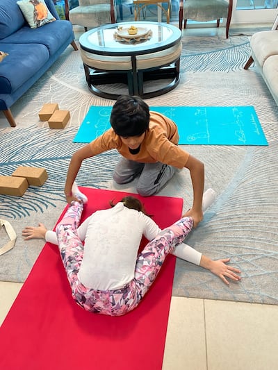 Yoga can help children build concentration and is a positive channel to let out pent-up energy.