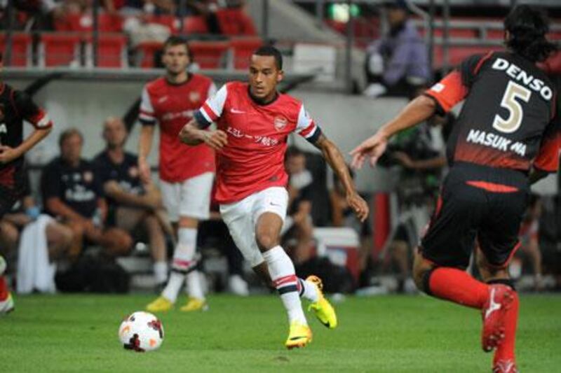 Theo Walcott is out prove he can do the job. Masashi Hara / Getty Images