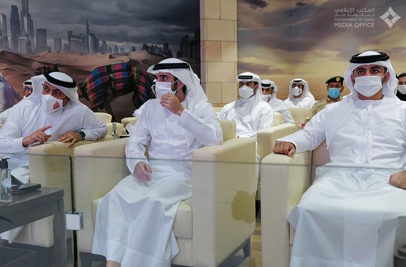 Government of Dubai Media Office – 25 October 2020: Dubai Crown Prince and Chairman of The Executive Council of Dubai Sheikh Hamdan bin Mohammed bin Rashid Al Maktoum inaugurated the Hamdan Smart Station for Simulation and Training. Courtesy Dubai Media Office