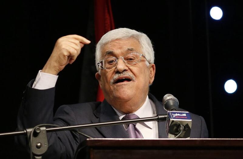 Palestinian President Mahmoud Abbas. (Mohamad Torokman / Reuters)