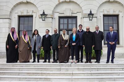 Foreign Secretary Liz Truss met representatives from GCC countries last year. Photo: Downing Street